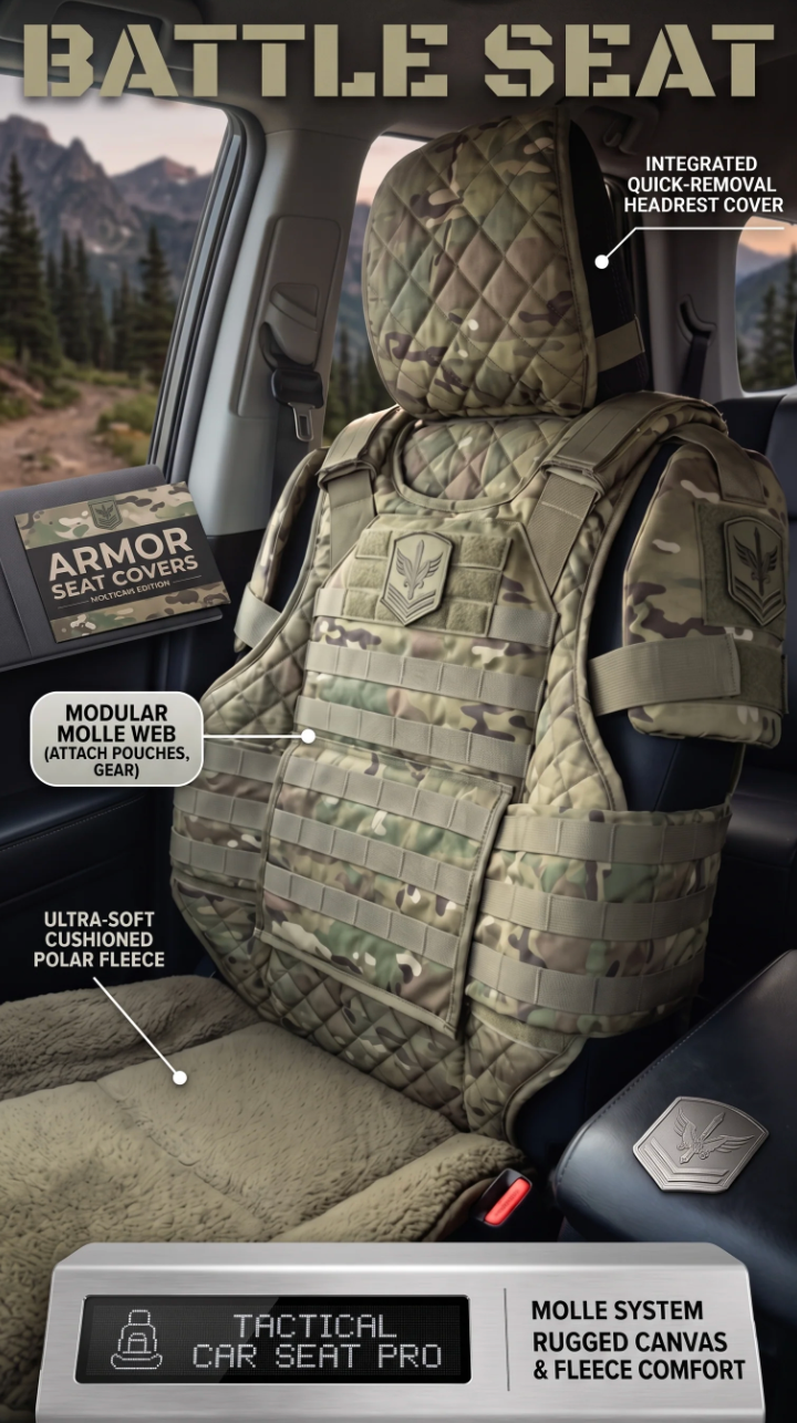 Armor Drive™ Tactical Seat Covers