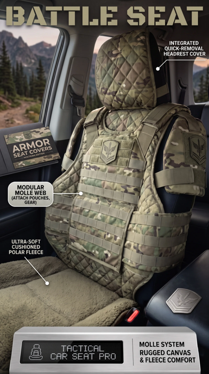 Armor Drive™ Tactical Seat Covers