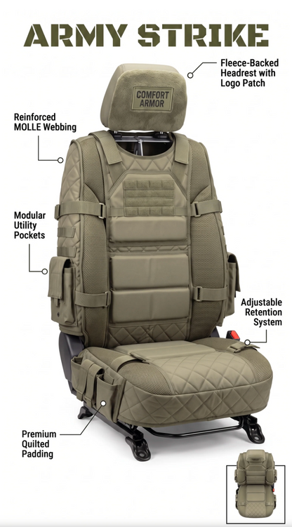 Armor Drive™ Tactical Seat Covers