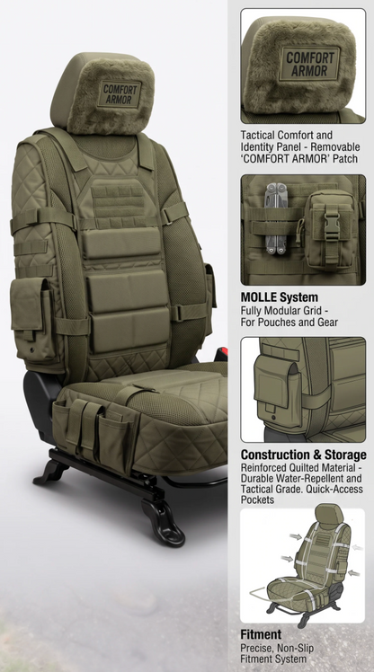 Armor Drive™ Tactical Seat Covers